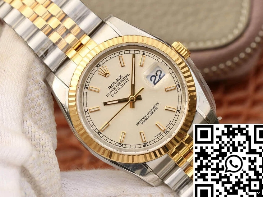 AR Factory Datejust 116233 635 Unique Yellow Gold 36MM Rolex 0805